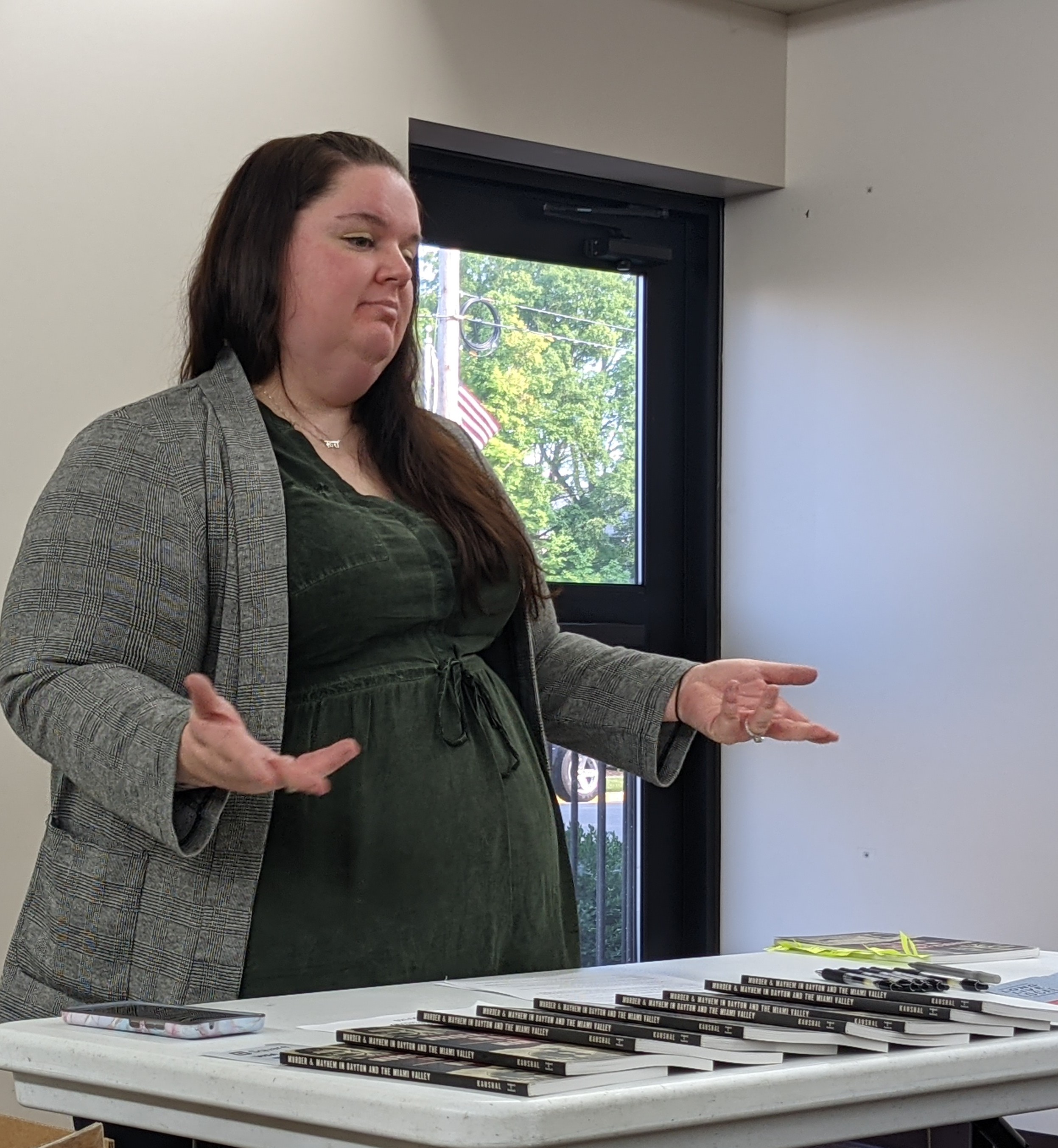 Sara Springsteen Writer Sara had her first Author Talk! – Dayton Unknown